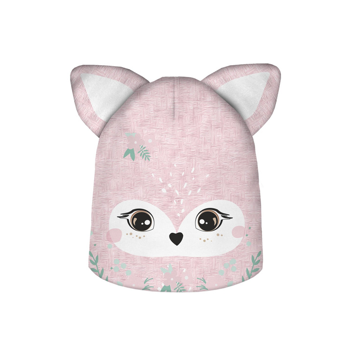 KID'S CAP AND SCARF (CAT) - FAWN JOLA 51-54