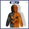 KID'S HOODIE (ALEX) - PUMPKIN - sewing set (158/164)