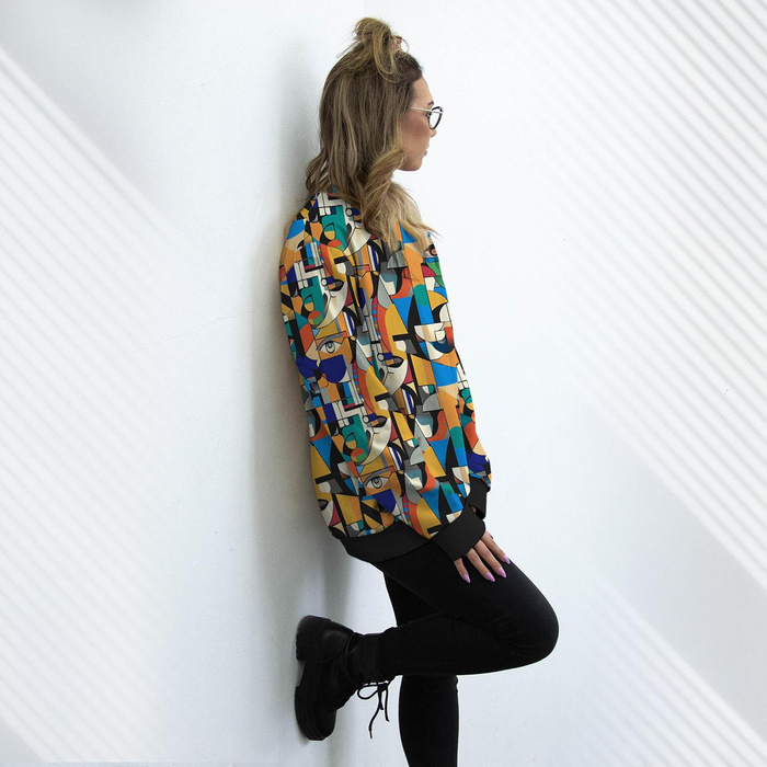 EYES WZ.10 - looped knit fabric