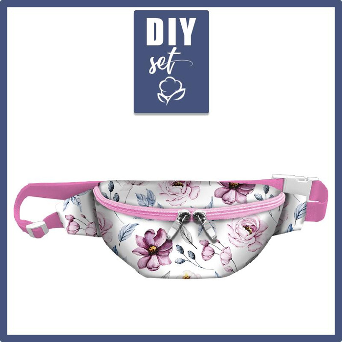 HÜFTTASCHE - AQUARELL-STRAUß Ms. 1 - klein