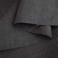 Ramie mit Baumwolle - BLACK