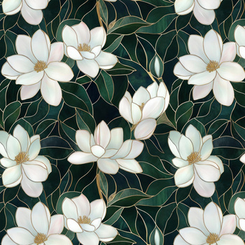 STAINED GLASS WZ. 19 - Woven Fabric for tablecloths