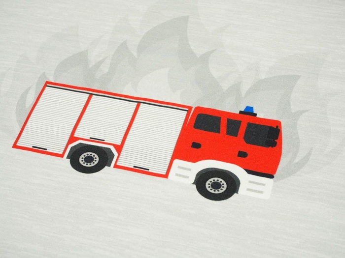 FEUERWEHRAUTO - Paneel Single Jersey TE210