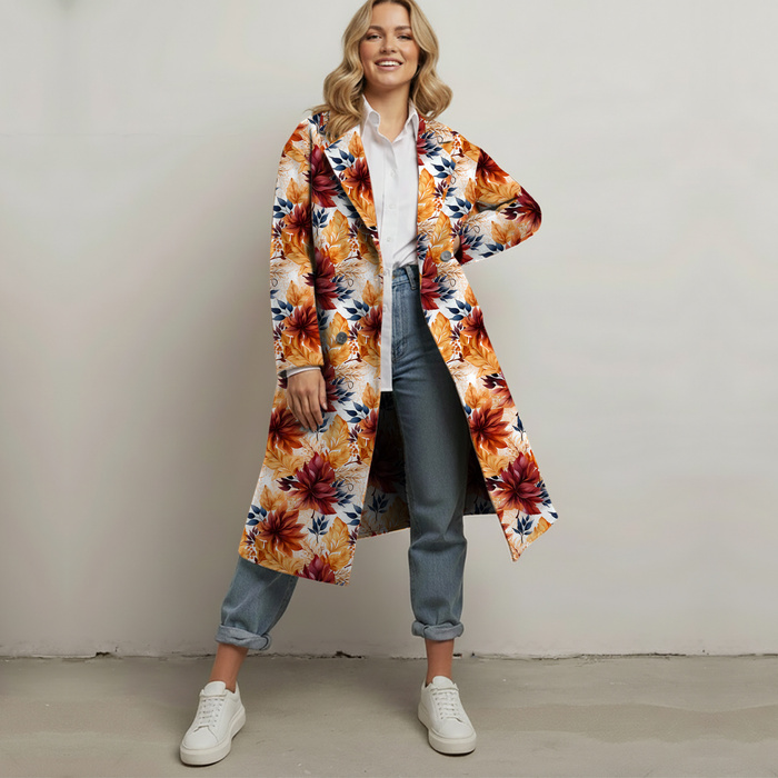 AUTUMN TIME WZ. 9/ FLOWERS (ORANGE)