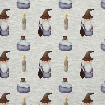 ZAUBERMIX 2 (ZAUBERSCHULE) / M-01 melange hellgrau