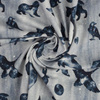 ANIMALS MIX (GALACTIC ANIMALS) / grey - Cotton woven fabric