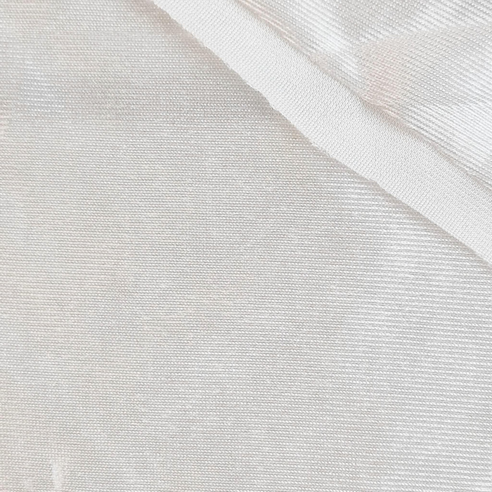 WHITE - lurex knit fabric