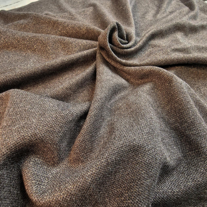 Viscose Emery sweater knit. - GREIGE