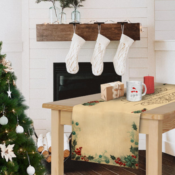 TABLE RUNNER PANEL - Merry Christmas - sewing set