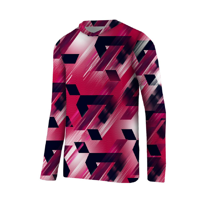 Thermo dětská halenka (BILLIE) - CYBER PINK - Sada šití