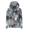 BLUZA Z KAPTUREM UNISEX (HYDRA) - ALCOHOL INK WZ. 4 - zestaw do uszycia (122/128)