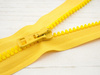 Plastic Zipper 5mm open-end 70cm - canary yellow
