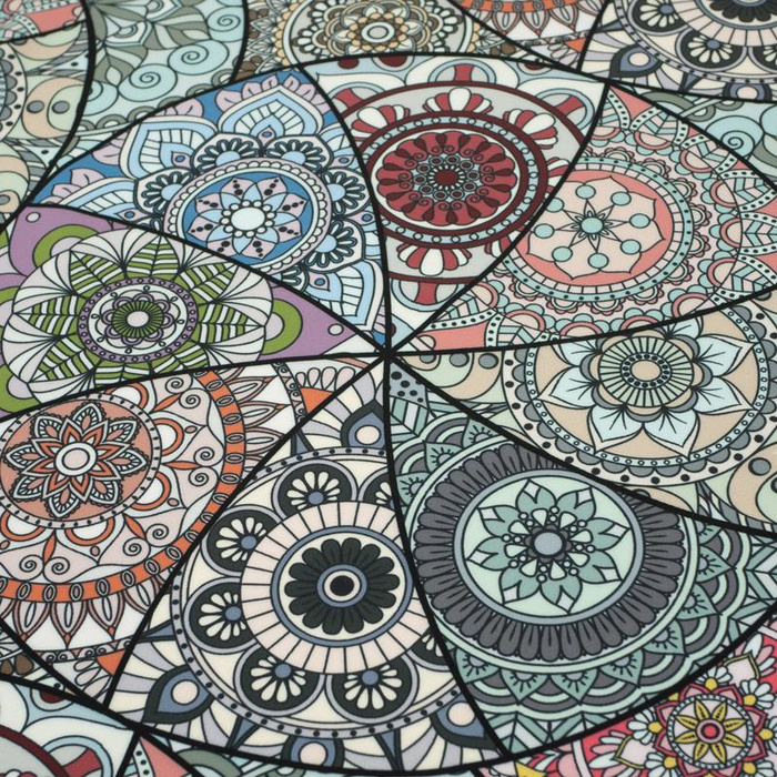 STAINED GLASS / aqua - softshell