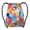 EYES WZ.6 - Cotton woven fabric