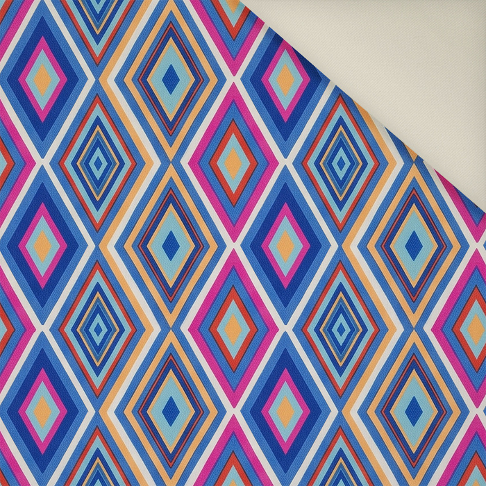 RETRO GEOMETRIC WZ. 11 - Potahový velur