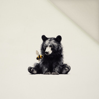 BEAR WZ. 2 - Panel (60cm x 50cm)  Polster- Velours