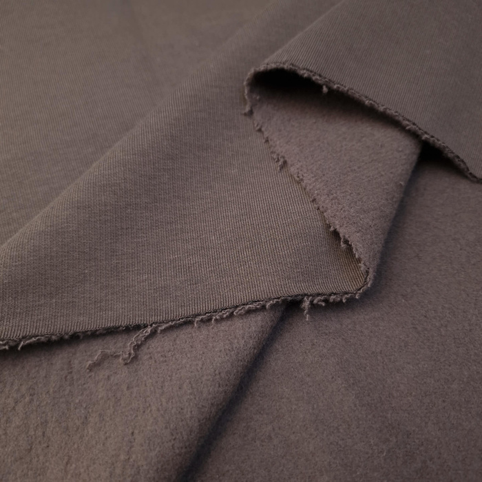 Wintersweat angeraut D300 - ESPRESSO (D-246)