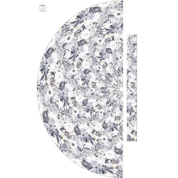 LUXE BLOSSOM wz. 1 - panel na spódnicę "MAXI"