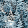 WINTER FOREST VZ.6- Upholstery velour 