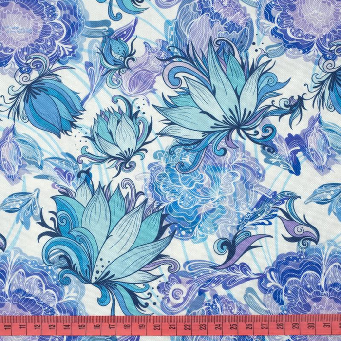 FROZEN GARDEN - Waterproof woven fabric