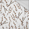 AUTUMN TWIGS / white (RED PANDA’S AUTUMN) - Thermo lycra