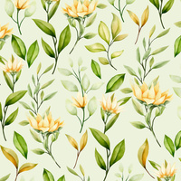 PASTEL SUNFLOWERS PAT. 2 - Cotton woven fabric