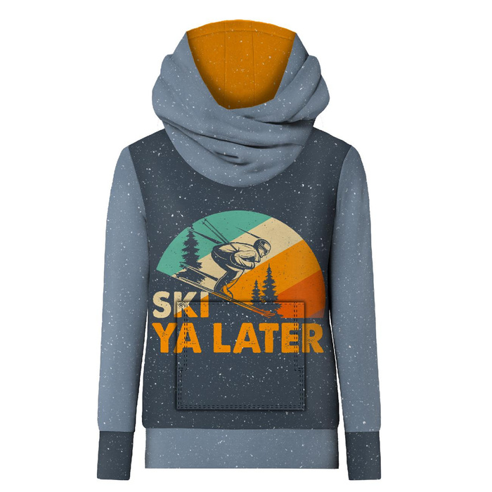 UNISEX HOODIE (HYDRA) - SKI YA LATER - sewing set (122/128)