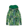 GREEN JUNGLE pat. 1 (VINTAGE) - brushed knitwear with elastane ITY