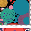 RETRO GEOMETRIC WZ. 7 - tkanina wiskozowa