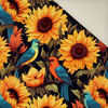 Sunflowers wz. 3 - Welur tapicerski