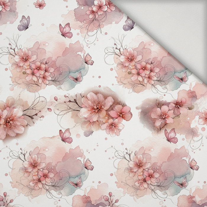 BUTTERFLY & FLOWERS WZ. 18 - Lycra 300g