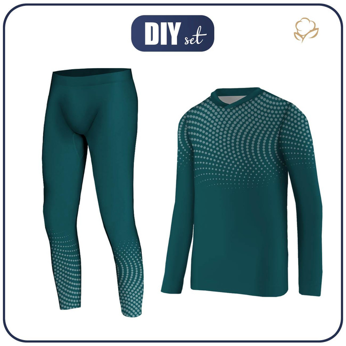 Thermo chlapecká sada (LUCAS) - SPORTY DOTS - Sada šití 134