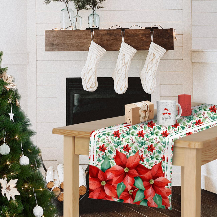 TABLE RUNNER PANEL - Star of Bethlehem - sewing set