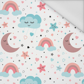 CHILDREN'S SKY (PASTEL SKY) - Waterproof woven fabric