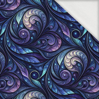 Stained Glass wz. 34 - looped knit fabric with elastane ITY