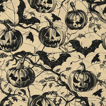 HALLOWEEN wz.4 - Baumwoll Webware