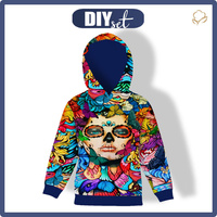 DĚTSKÁ MIKINA S KAPUCÍ (ALEX) - MEXICAN - Sada šití