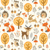 IN THE FORREST - Cotton woven fabric