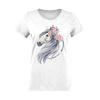 WOMEN’S T-SHIRT - HORSE pat. 2 - single jersey S