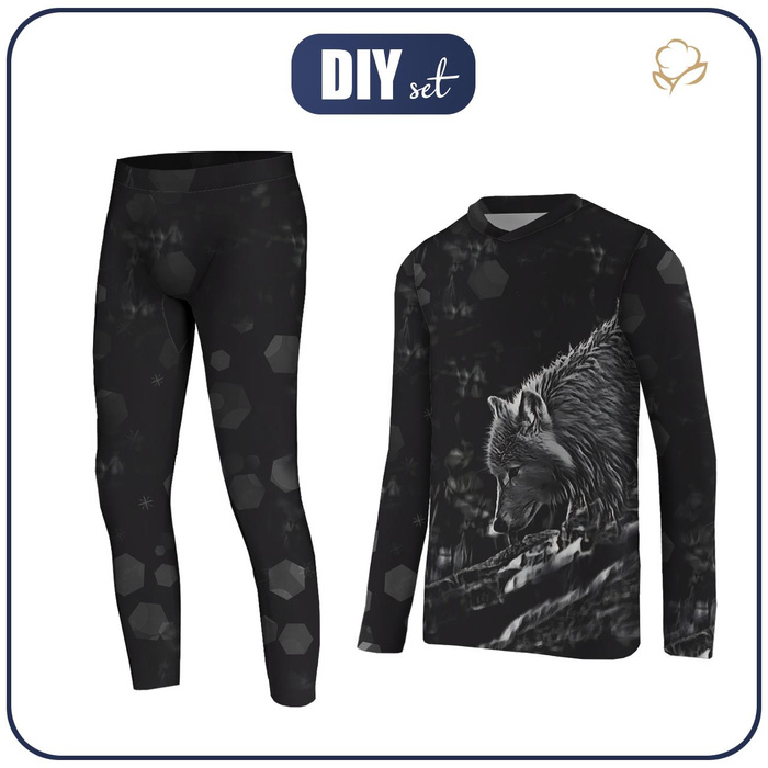 THERMO JUNGS SET (LUCAS) - POLARWOLF - Nähset 110