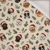 CHRISTMAS PETS WZ. 2 - dzianina drapana z elastanem ITY