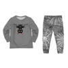 KINDERPYJAMAS "MIKI" - HALLOWEEN CAT m 3 - Nähset (86/92)