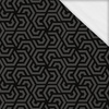 GEOMETRIC MINIMAL WZ. 11 - single jersey z elastanem ITY