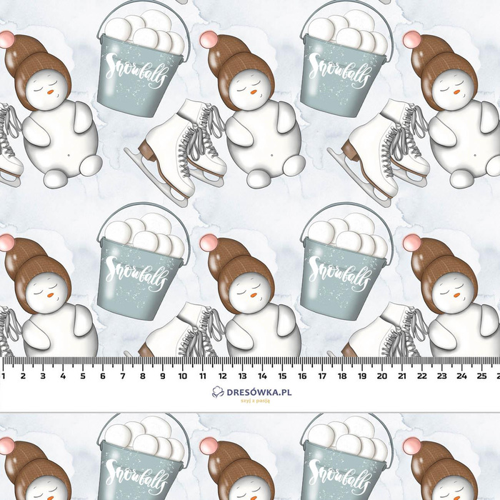 SNOWMEN AND ICE SKATES (WINTER IN THE CITY)