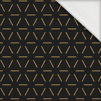 GEOMETRIC MINIMAL WZ. 3 - dzianina pętelkowa z elastanem ITY