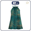 ŠATY "DALIA" MINI - MEHNDI 2.0 - Sada šití XXL-XXXL