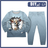 KINDERPYJAMAS "MIKI" - HAPPY DEER - Nähset (98/104)