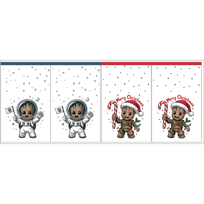 Dárkové pytlíky - CHRISTMAS WZ. 9 - Sada šití