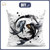 PODUSZKA 45X45 - PISCES - Panama 220g - zestaw do uszycia