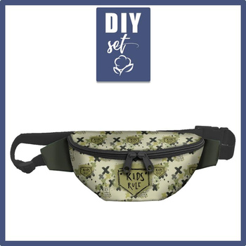 HIP BAG - KIDS RULE (SCHOOL DRAWINGS) - small